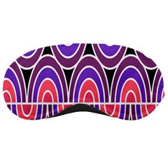 Pink, Blue, Black, Purple Tones Pop Art  Sleeping Mask