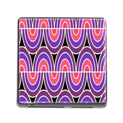 Pink, Blue, Black, Purple Tones Pop Art  Memory Card Reader (square 5 Slot) by ConteMonfrey