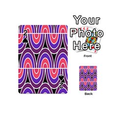 Pink, Blue, Black, Purple Tones Pop Art  Playing Cards 54 Designs (mini) by ConteMonfrey