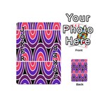 Pink, blue, black, purple Tones Pop Art  Playing Cards 54 Designs (Mini) Front - Joker1