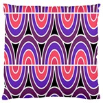 Pink, blue, black, purple Tones Pop Art  Large Cushion Case (One Side) Front