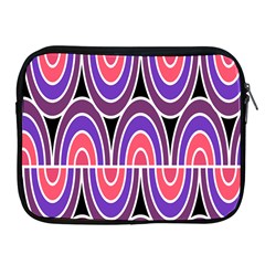 Pink, Blue, Black, Purple Tones Pop Art  Apple Ipad 2/3/4 Zipper Cases by ConteMonfrey