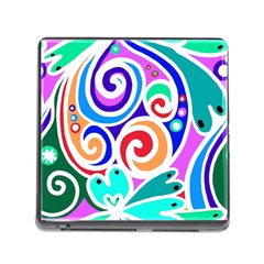 Crazy Pop Art - Doodle Circles   Memory Card Reader (square 5 Slot) by ConteMonfrey