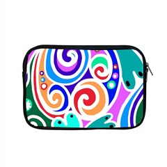 Crazy Pop Art - Doodle Circles   Apple Macbook Pro 15  Zipper Case by ConteMonfrey