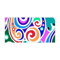 Crazy Pop Art - Doodle Circles   Yoga Headband by ConteMonfrey