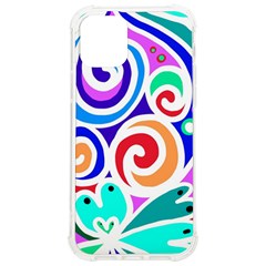 Crazy Pop Art - Doodle Circles   Iphone 12/12 Pro Tpu Uv Print Case by ConteMonfrey