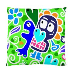 Crazy Pop Art - Doodle Skulls  Standard Cushion Case (two Sides) by ConteMonfrey