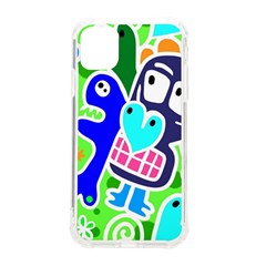 Crazy Pop Art - Doodle Skulls  Iphone 11 Tpu Uv Print Case by ConteMonfrey