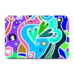 Crazy Pop Art - Doodle Hearts   Plate Mats by ConteMonfrey