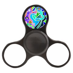 Crazy Pop Art - Doodle Hearts   Finger Spinner by ConteMonfrey