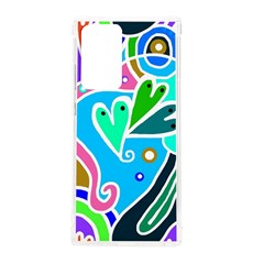 Crazy Pop Art - Doodle Hearts   Samsung Galaxy Note 20 Ultra Tpu Uv Case by ConteMonfrey