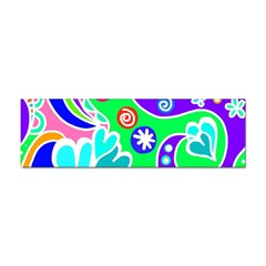 Crazy Pop Art - Doodle Lover   Sticker (bumper) by ConteMonfrey