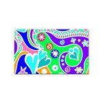 Crazy Pop Art - Doodle Lover   Sticker (Rectangular) Front