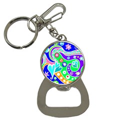 Crazy Pop Art - Doodle Lover   Bottle Opener Key Chain by ConteMonfrey