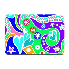 Crazy Pop Art - Doodle Lover   Plate Mats by ConteMonfrey