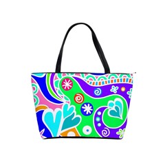 Crazy Pop Art - Doodle Lover   Classic Shoulder Handbag by ConteMonfrey