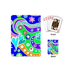 Crazy Pop Art - Doodle Lover   Playing Cards Single Design (mini) by ConteMonfrey