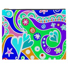 Crazy Pop Art - Doodle Lover   Cosmetic Bag (xxxl) by ConteMonfrey