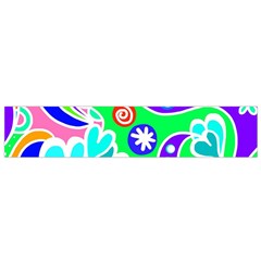 Crazy Pop Art - Doodle Lover   Small Premium Plush Fleece Scarf by ConteMonfrey