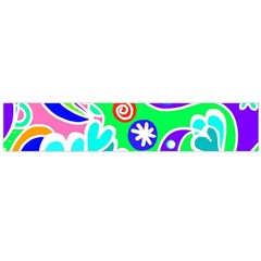 Crazy Pop Art - Doodle Lover   Large Premium Plush Fleece Scarf 