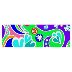 Crazy Pop Art - Doodle Lover   Banner And Sign 6  X 2  by ConteMonfrey