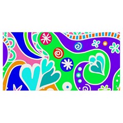 Crazy Pop Art - Doodle Lover   Banner And Sign 8  X 4  by ConteMonfrey