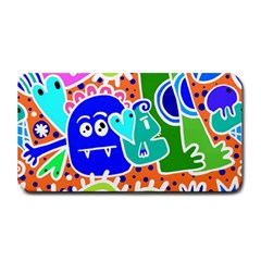 Crazy Pop Art - Doodle Buddies  Medium Bar Mat