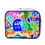 Crazy Pop Art - Doodle Buddies  Mini Toiletries Bag (One Side) Front