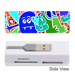 Crazy Pop Art - Doodle Buddies  Memory Card Reader (stick) by ConteMonfrey