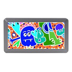 Crazy Pop Art - Doodle Buddies  Memory Card Reader (mini) by ConteMonfrey