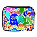 Crazy Pop Art - Doodle Buddies  Apple iPad 2/3/4 Zipper Cases Front