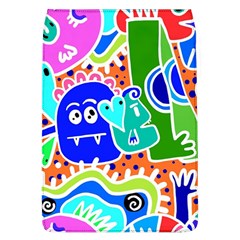 Crazy Pop Art - Doodle Buddies  Removable Flap Cover (l) by ConteMonfrey