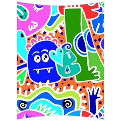 Crazy Pop Art - Doodle Buddies  Back Support Cushion by ConteMonfrey