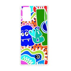 Crazy Pop Art - Doodle Buddies  Samsung Galaxy Note 20 Tpu Uv Case by ConteMonfrey