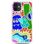 Crazy Pop Art - Doodle Buddies  iPhone 12/12 Pro TPU UV Print Case Front