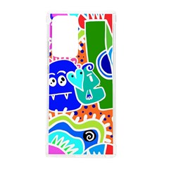 Crazy Pop Art - Doodle Buddies  Samsung Galaxy Note 20 Ultra Tpu Uv Case by ConteMonfrey