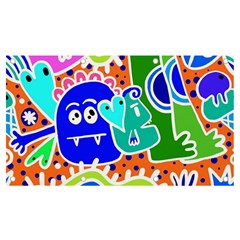 Crazy Pop Art - Doodle Buddies  Banner And Sign 7  X 4  by ConteMonfrey