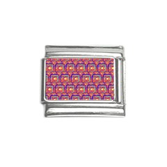 Pink Yellow Neon Squares - Modern Abstract Italian Charm (9mm) by ConteMonfrey