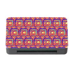 Pink Yellow Neon Squares - Modern Abstract Memory Card Reader With Cf by ConteMonfrey