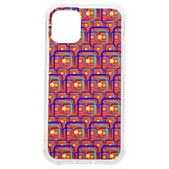 Pink Yellow Neon Squares - Modern Abstract Iphone 12 Mini Tpu Uv Print Case	 by ConteMonfrey