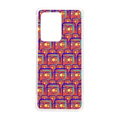 Pink Yellow Neon Squares - Modern Abstract Samsung Galaxy S20 Ultra 6 9 Inch Tpu Uv Case