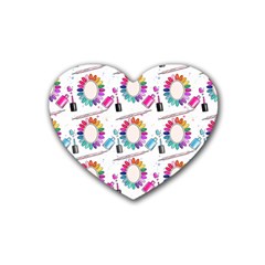 Manicure Rubber Coaster (heart)