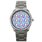 Manicure Sport Metal Watch Front