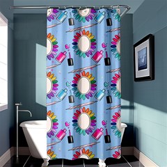 Manicure Shower Curtain 36  X 72  (stall)  by SychEva