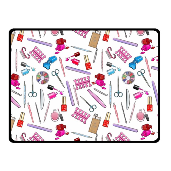 Manicure Nail Fleece Blanket (Small)