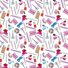 Manicure Nail Play Mat (rectangle) by SychEva