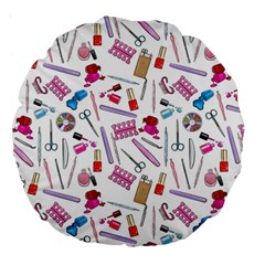 Manicure Nail Large 18  Premium Round Cushions by SychEva