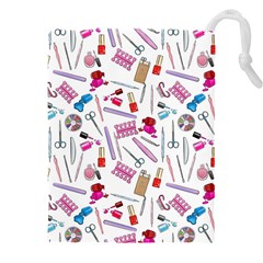 Manicure Nail Drawstring Pouch (4xl) by SychEva