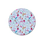 Manicure Nail Magnet 3  (Round) Front