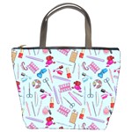 Manicure Nail Bucket Bag Front